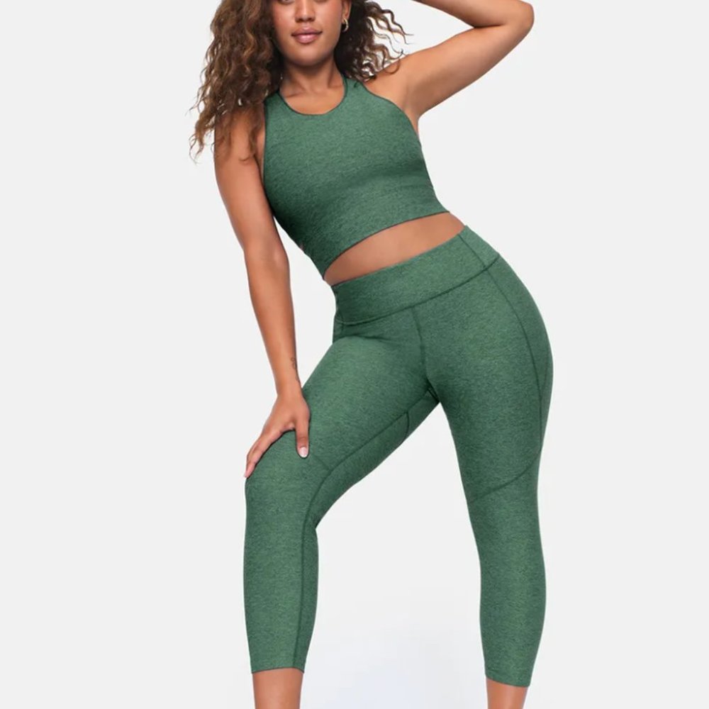 Outdoor Voices Warm Up Hunter Leggings Small